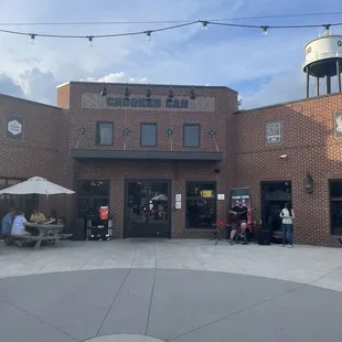 Front entrance where the live music was played