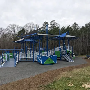 ADA playground at Crooked Creek Park, Indian Trail