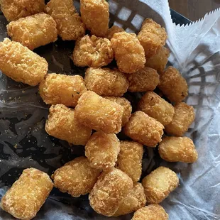 The tots are always crispy
