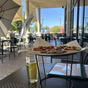 No wine available. No glass of water. No plates, no napkins.