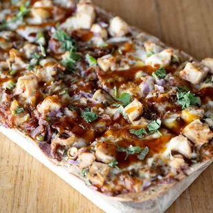 pizza, food