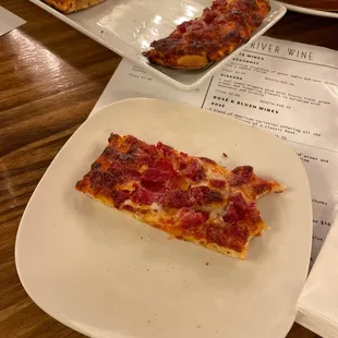 Pepperoni flat bread