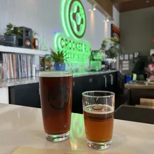 12oz and 6oz oktoberfest beers