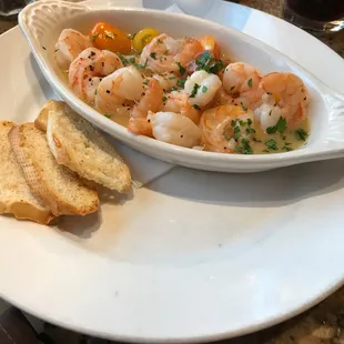 Shrimp scampi