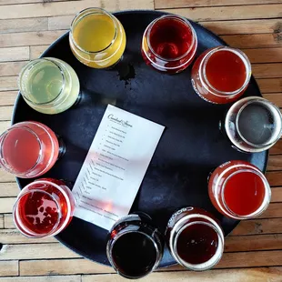 When you ask to taste ALL the sours at Crooked Stave