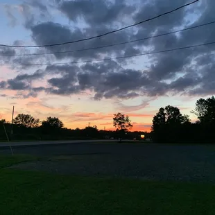 Sunset view from Crooked Tongue