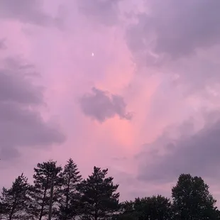 Sunset view from Crooked Tongue