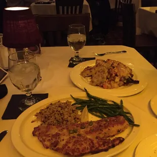 Parmesan Crusted Walleye