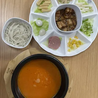 Tom Yum Pork Belly Rice Noodle