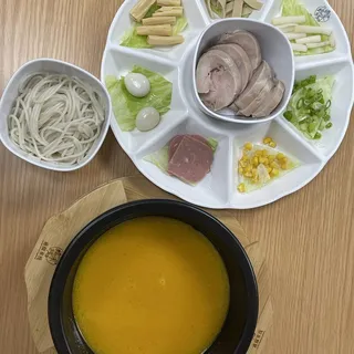 Sour Pickle Chicken Rice Noodle