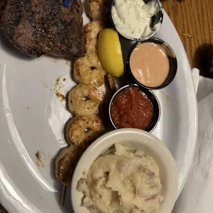 Steak and Shrimp Combo