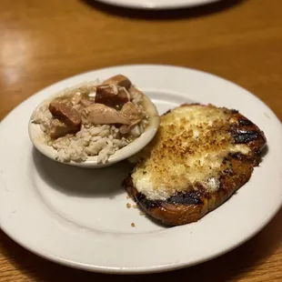 Parmesan crusted Chicken. So salty ugh!