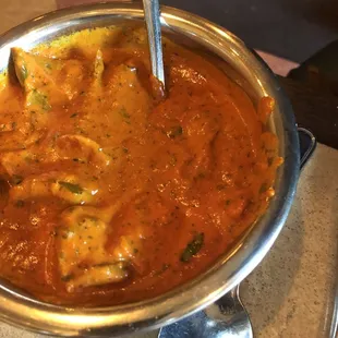 Chicken tikka masala -  very nice, white meat chicken and fresh and flavorful