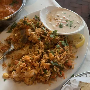 Vegetable biryani