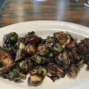 Pan Roasted Brussel Sprouts