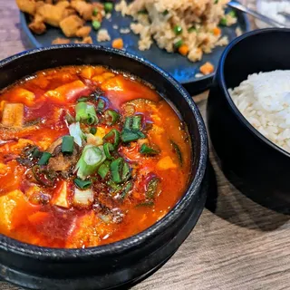 Sundubu - Jigae W/ Rice