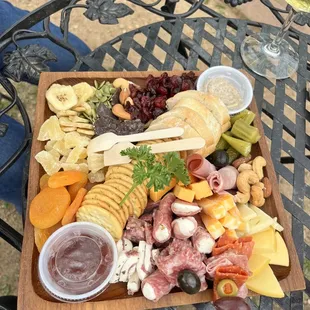 Now that's a charcuterie board!