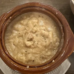 Clam (?) chowder.