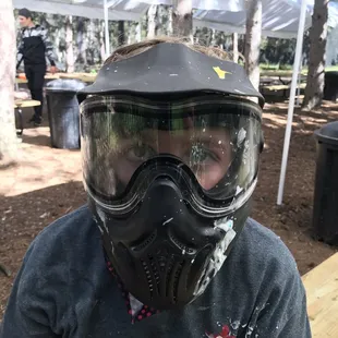 First match with dad.