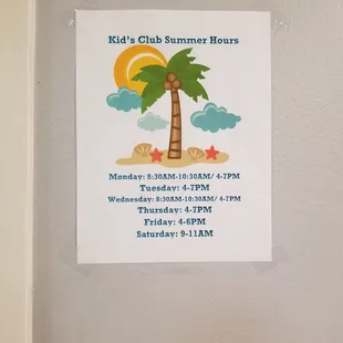 Child care while you workout