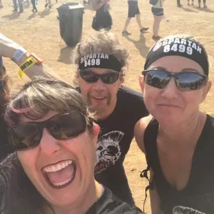 Our athletes happy they worked hard and are prepared for any obstacle