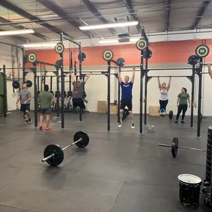 Multi-purpose rig and open flooring.