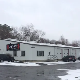 Outside of gym facility in January 2015, Elizabethtown, KY