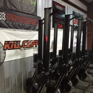 Nine rowers available for the athletes