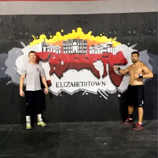 Love the logo of CrossFit Elizabethtown here in KY