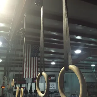 Rings &amp; American flag