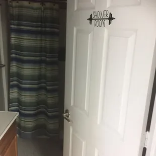 Shower facilities available