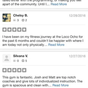 Don't forget to check out the dozens of 5 Star reviews from actual members that Yelp decides to hide!!