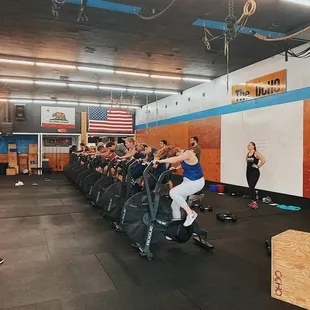 Our programming challenges every athlete everyday. Coaches modify the workout of the day to match each athlete's abilities.