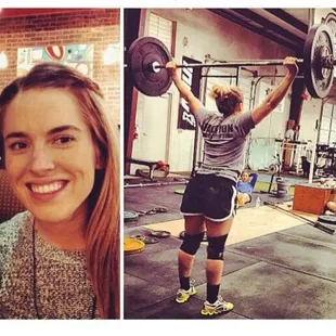One of our Faction athletes, Olympic weightlifter and Crossfitter, Ally.