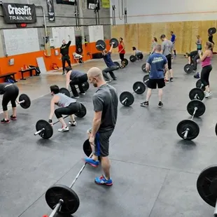 Olympic Lifting class.
