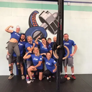 Our family at Crossfit Salt de Terre