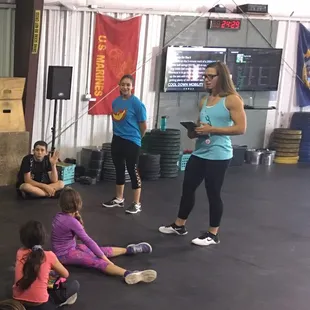 Whitney Capelluchi, CF games 2016, at First nutritional seminar &quot;let&apos;s talk about food&quot; 8/21/16