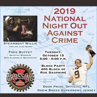 2019 Night Out Against Crime Promo