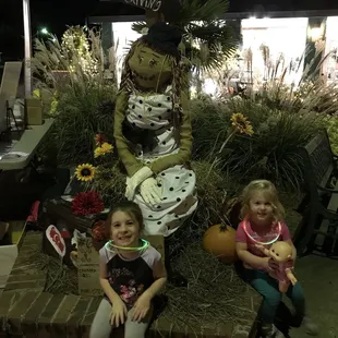 Just sitting outside of Crossings with the cute decor.