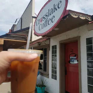 Cold brew with cream