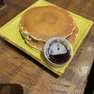 Side of pancakes