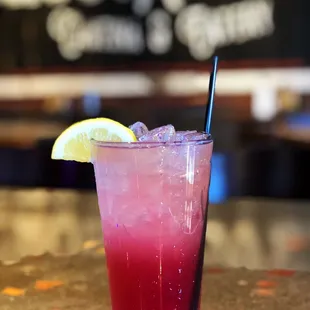 New Drink of the week! 

Huckleberry Lemonade