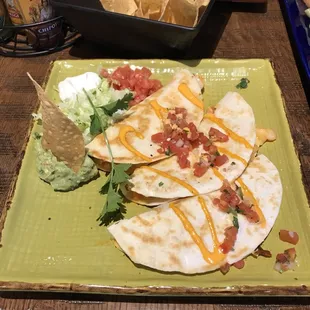 Boarachas Shrimp Quesadilla