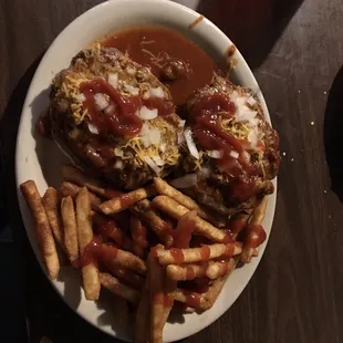 Texas Double Cheeseburger plater
