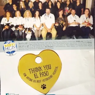 Thank for voting us Best in the City!