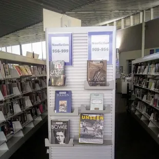 Excellent display at the library at the park #Bowie