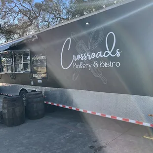 Food truck at Rebecca Creek Distillery...