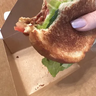 BLT- literally cooked with love to perfection!