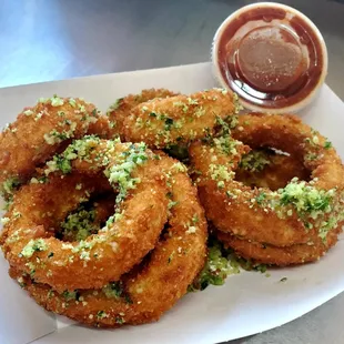 Parmesan Onion Rings