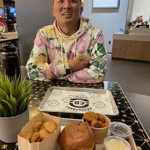 Vegan food, non-vegan hubs.